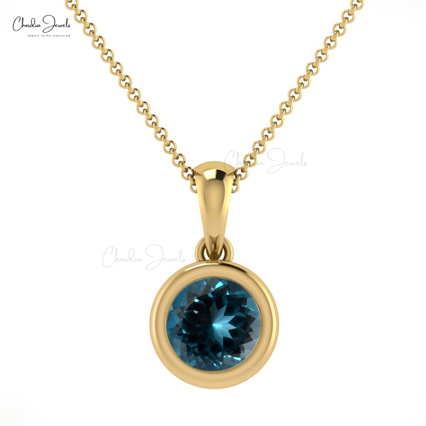 Buy London Blue Topaz Pendant