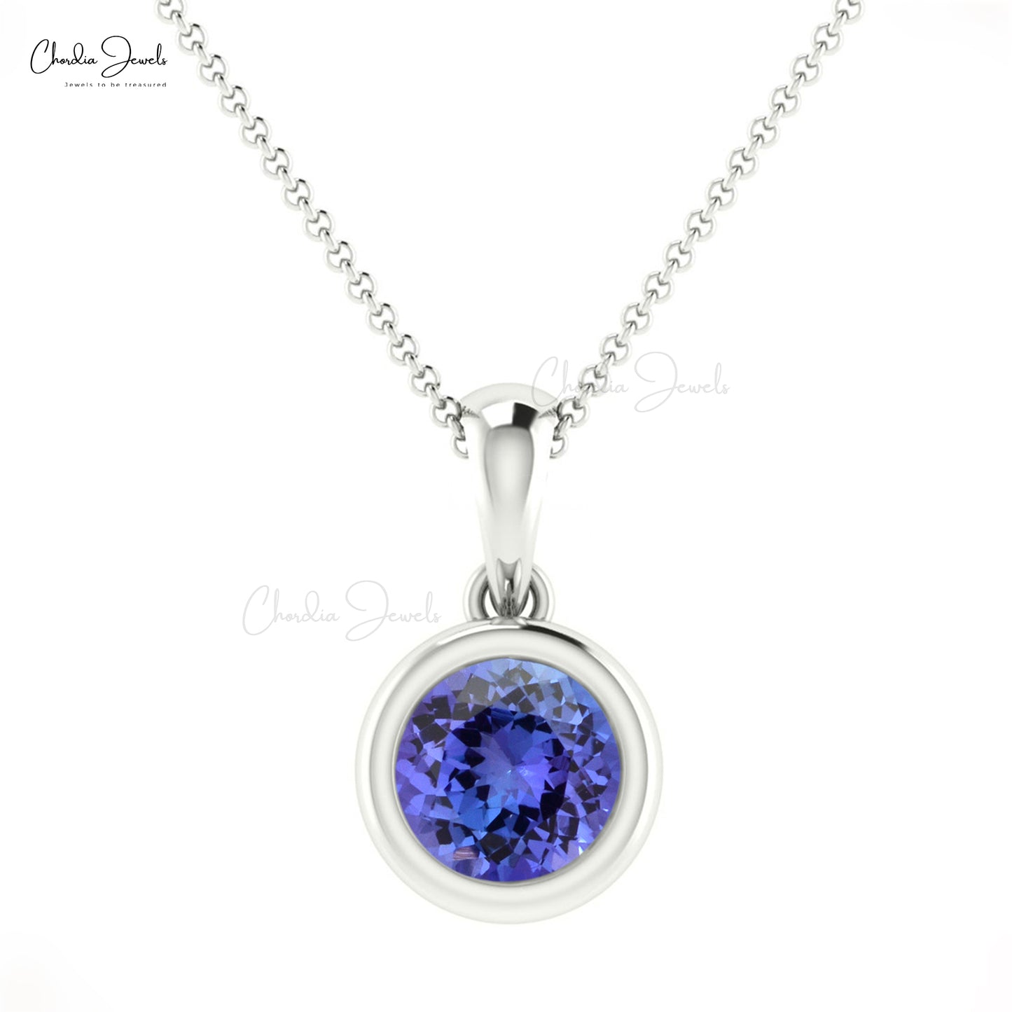 Real Tanzanite Pendant