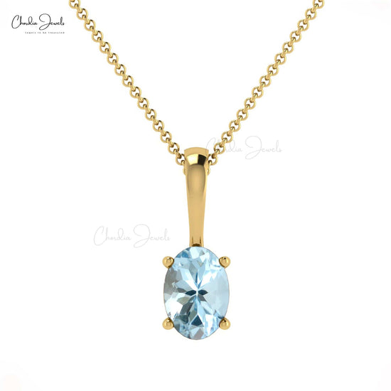 Shop Aquamarine Pendant