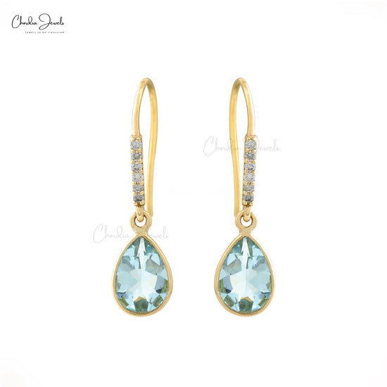 Buy Aquamarine Earrings