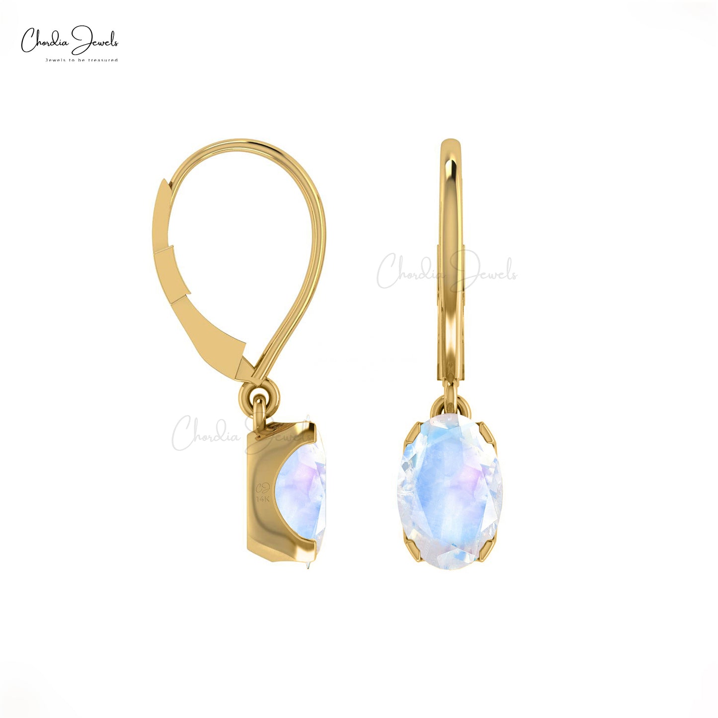 Solitaire Earrings