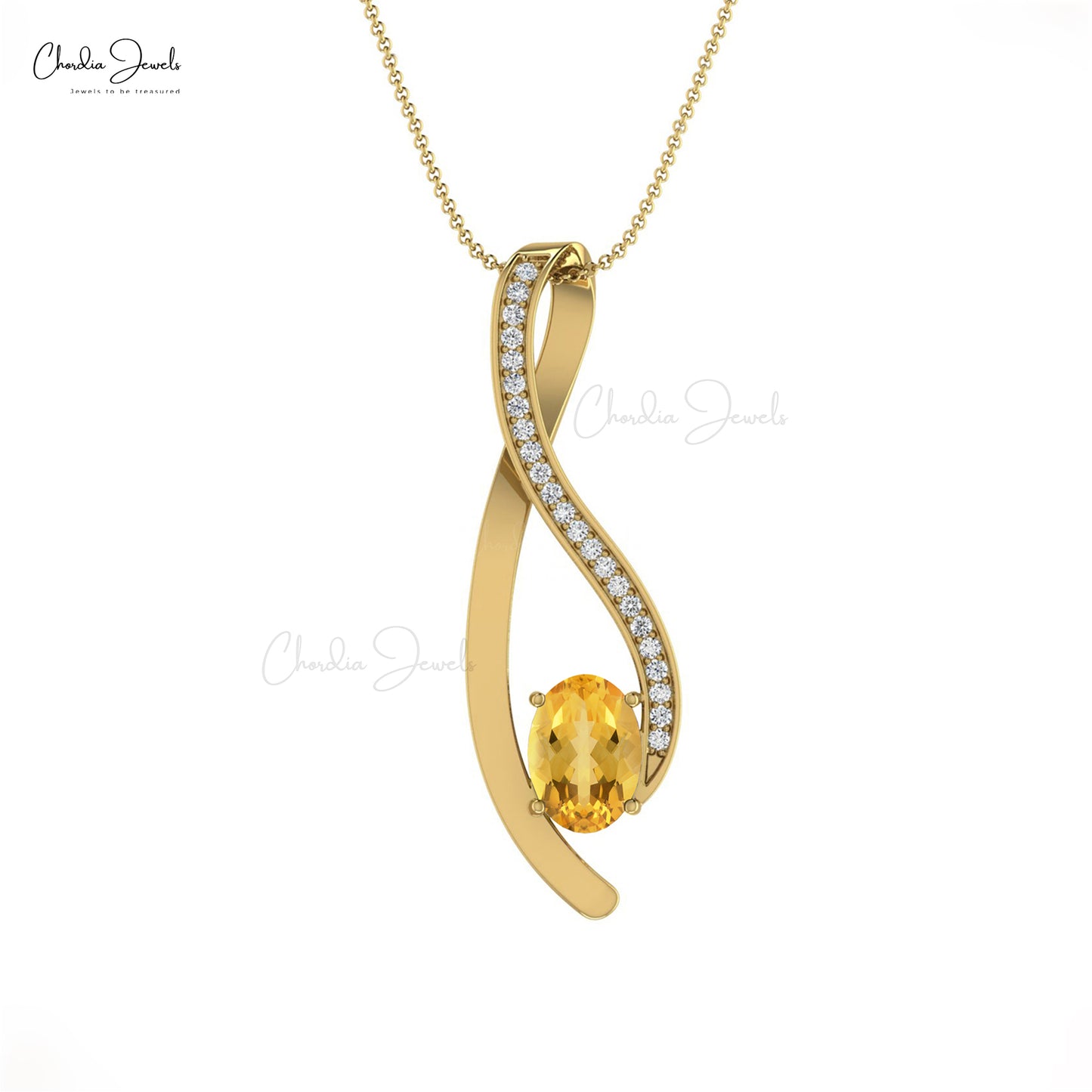 Load image into Gallery viewer, Buy citrine Pendant
