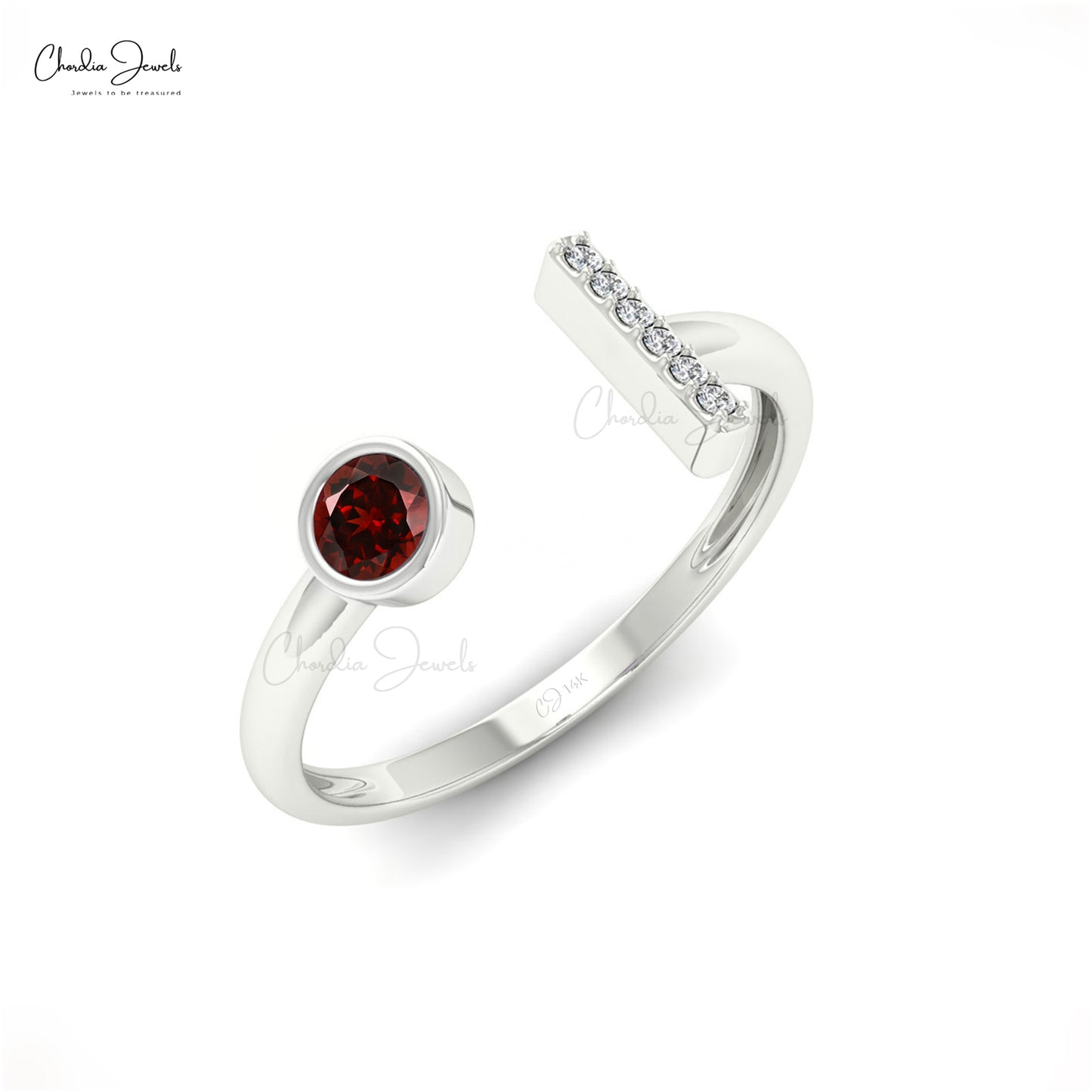 Natura Garnet Ring