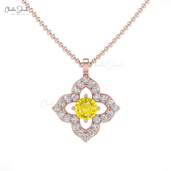Gold Diamond Pendant