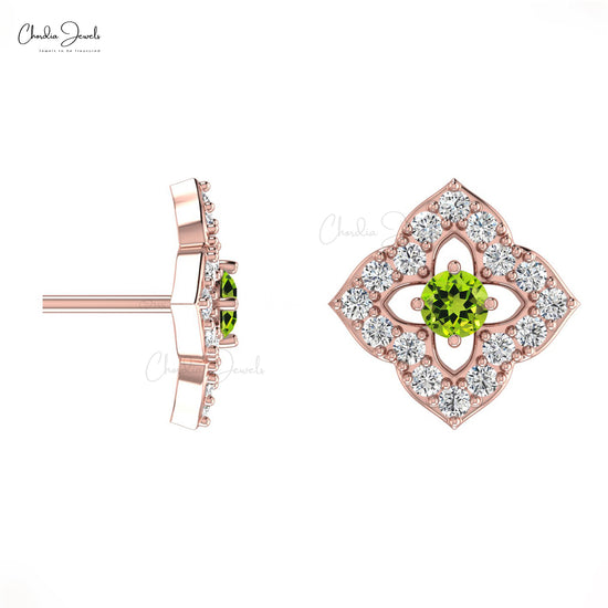 Floral Style Studs For Women