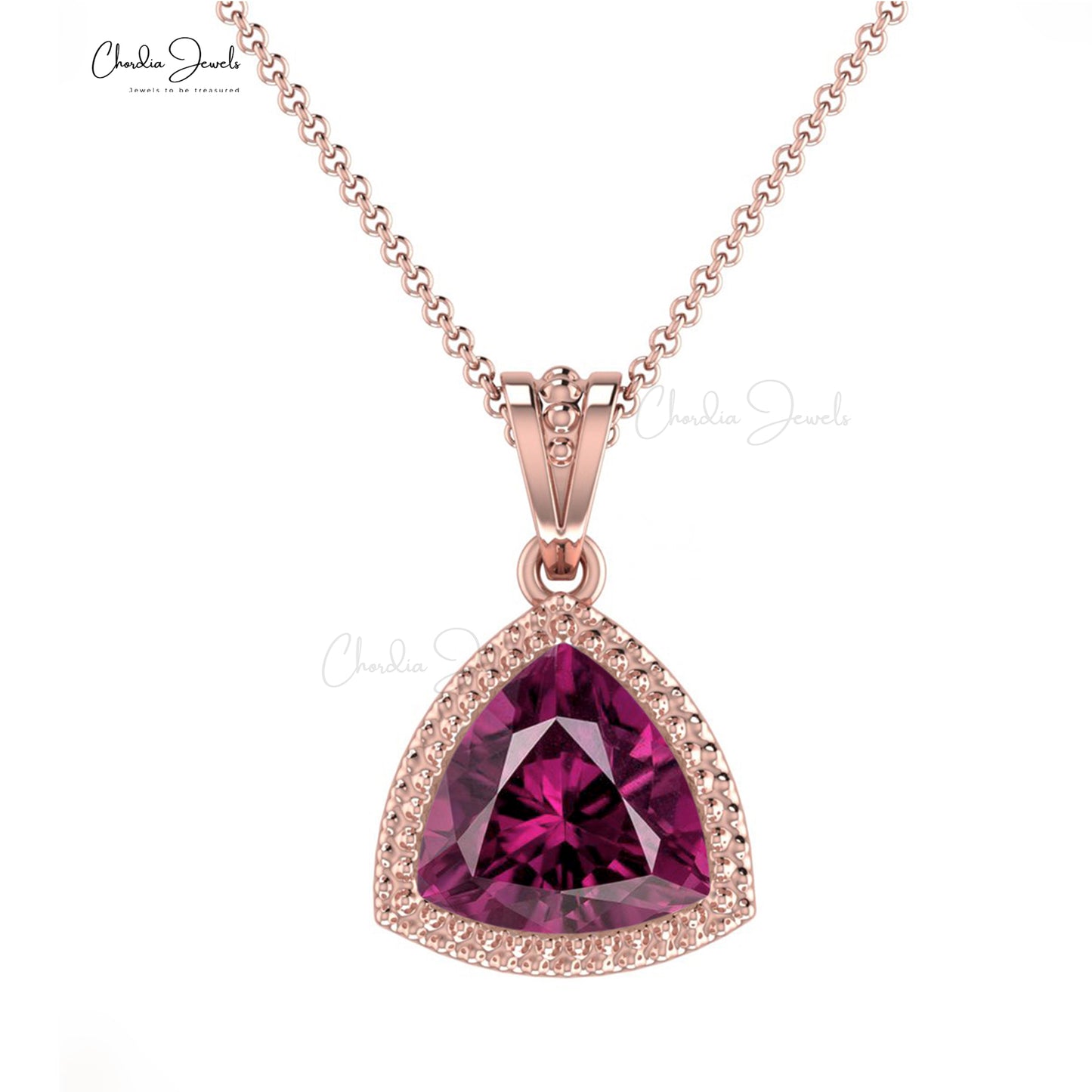 Buy Rhodolite Garnet Pendant