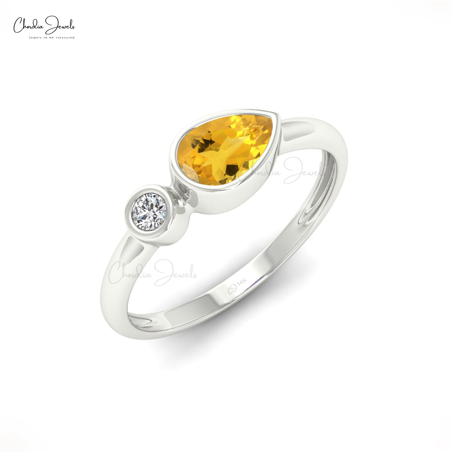 Buy Citrine Wedding Ring