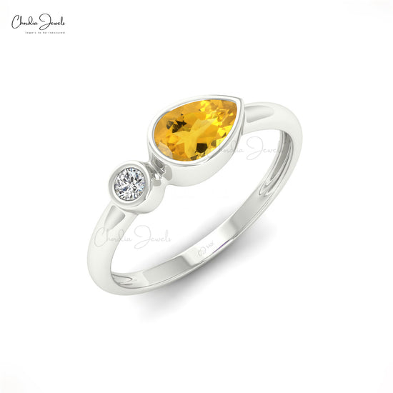 Buy Citrine Wedding Ring
