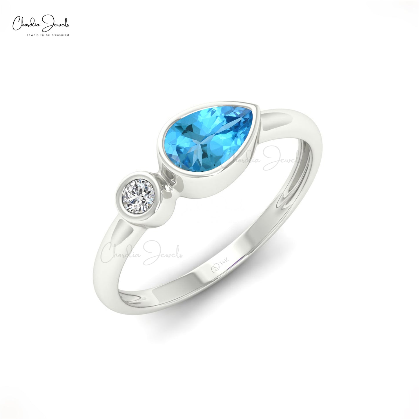 Buy Swiss Blue Topaz Ring