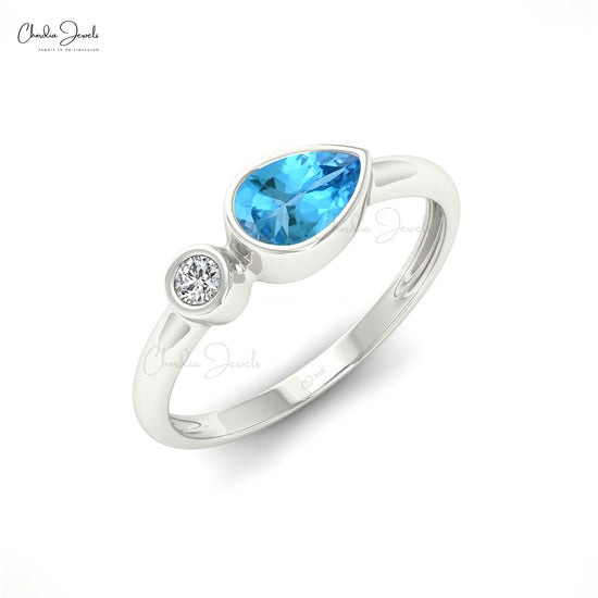 Buy Swiss Blue Topaz Ring