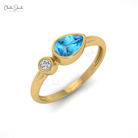 Buy Swiss Blue Topaz Ring