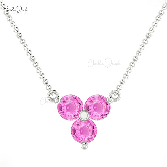 Buy Pink Sapphire Necklace