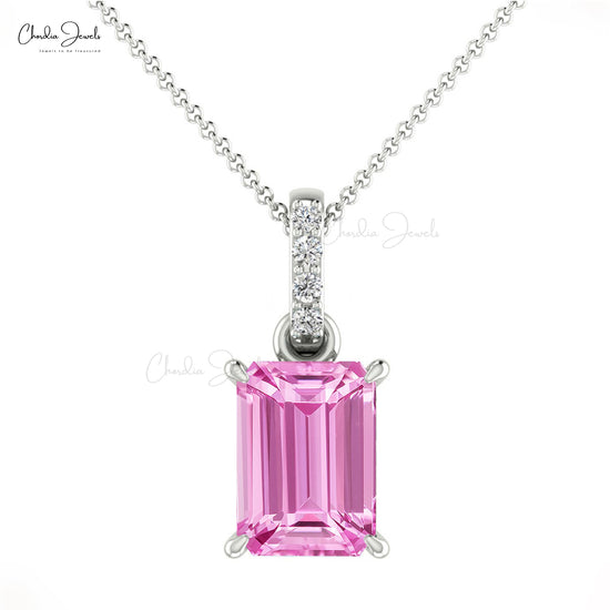 De Beers Forevermark Emerald Cut Diamond Necklace - BC Clark