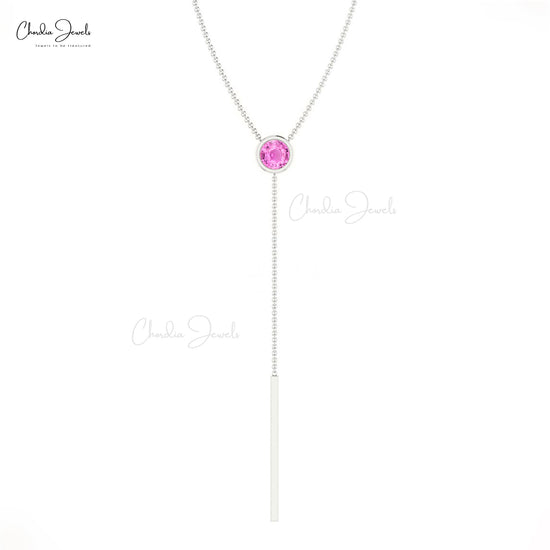 Buy Pink Sapphire Necklace