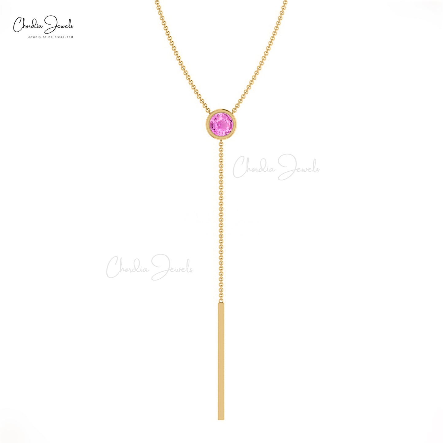 Buy Pink Sapphire Necklace