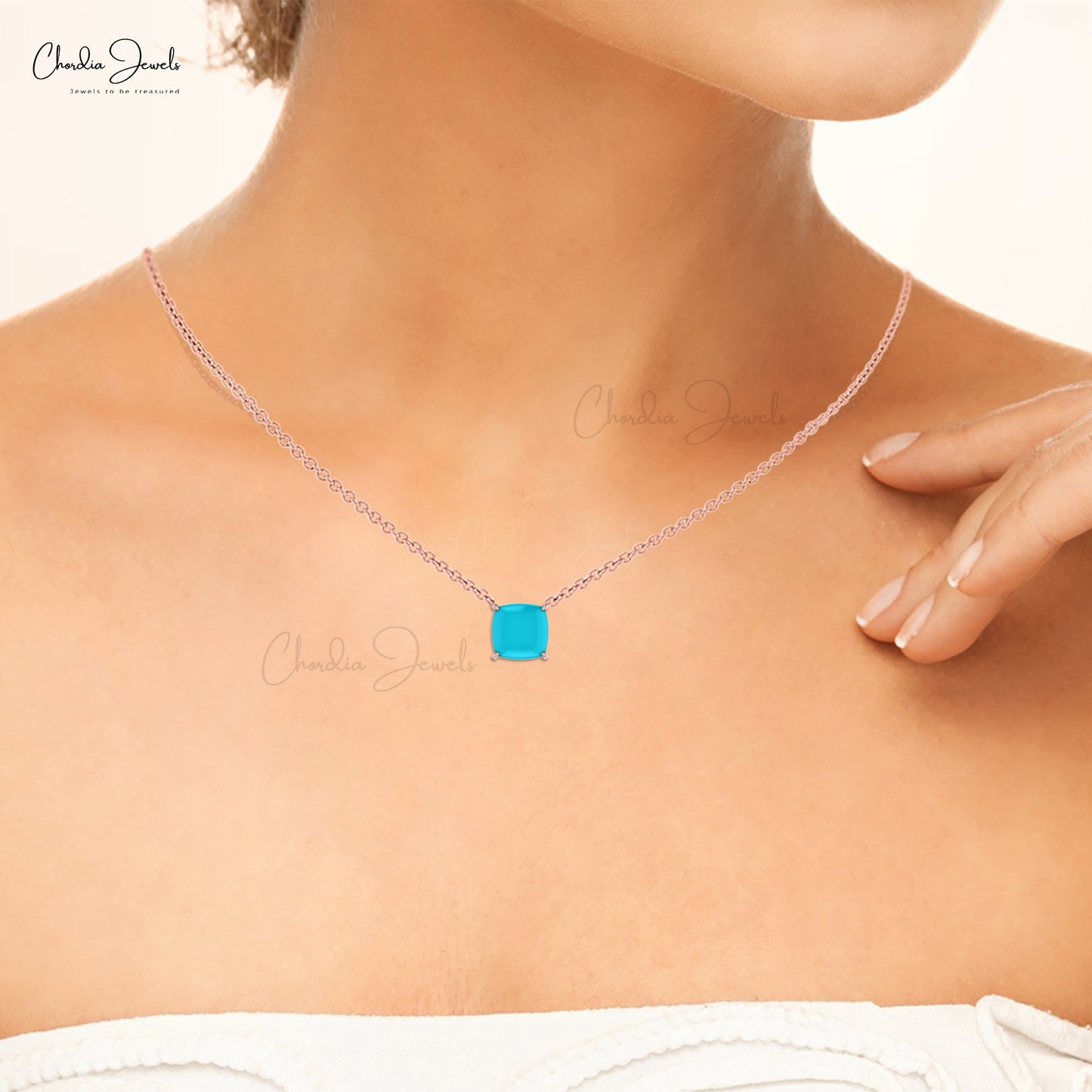 Teardrop Gemstone Necklace/dainty Turquoise Pendant/minimal Layering  Necklace/gift for Wife/gift for Her/bridesmaid Gift/christmas Gift/n268 -  Etsy | Gemstone necklace, Turquoise pendant, Gift necklace