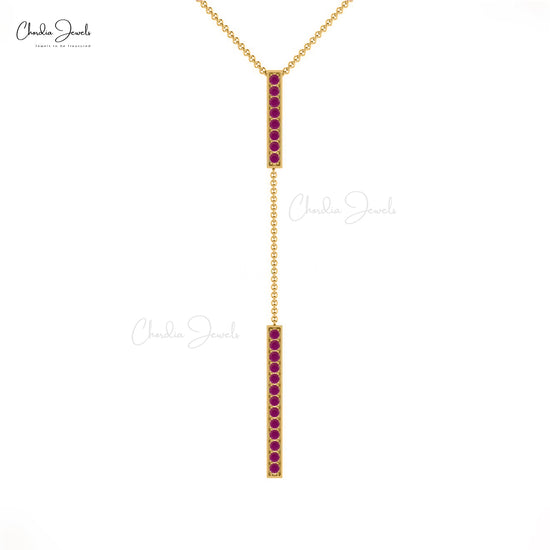 Lariat Dangle Necklace