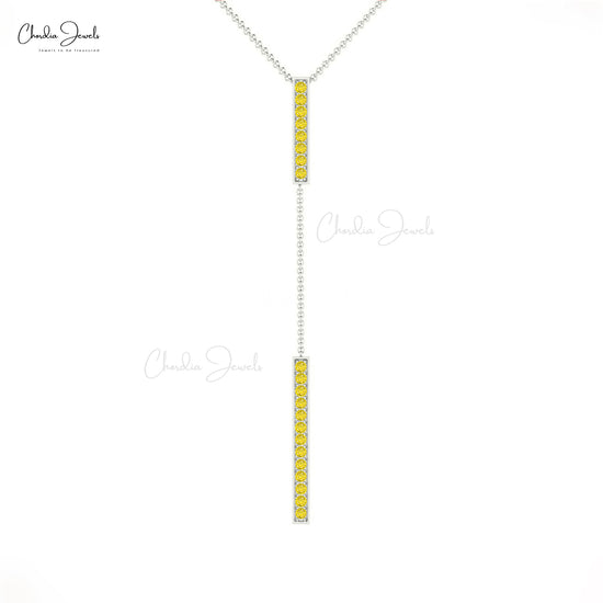 Buy Yellow Sapphire Necklace