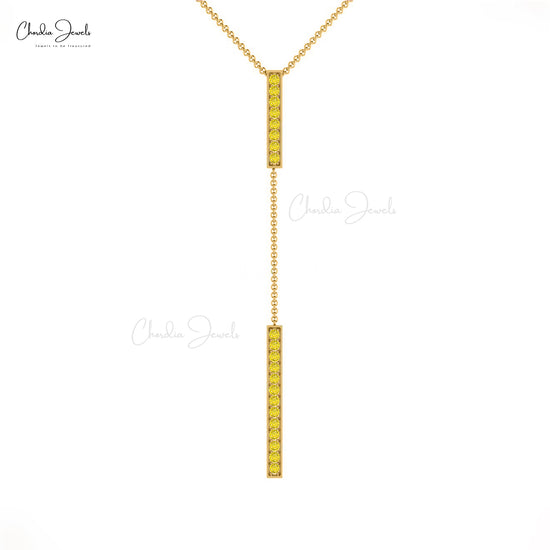 Buy Yellow Sapphire Necklace