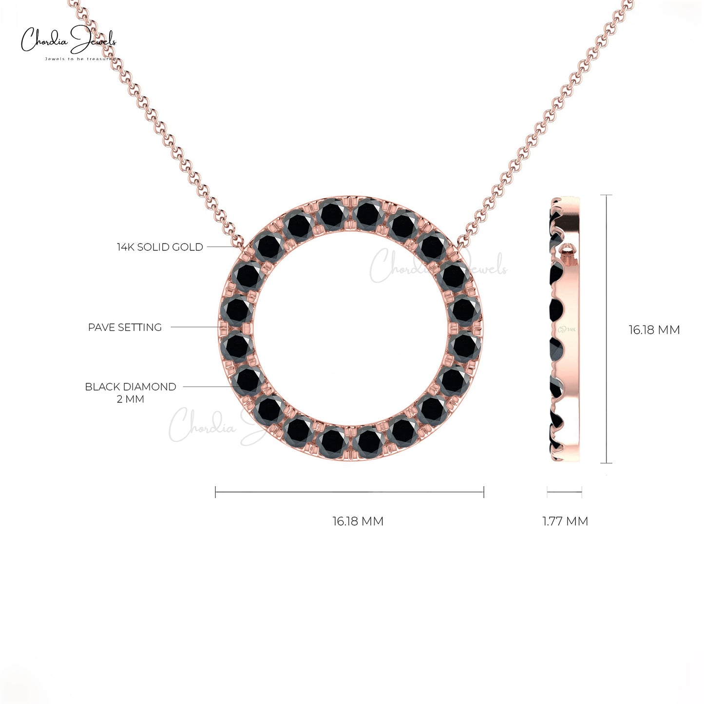 Open Circle Necklace