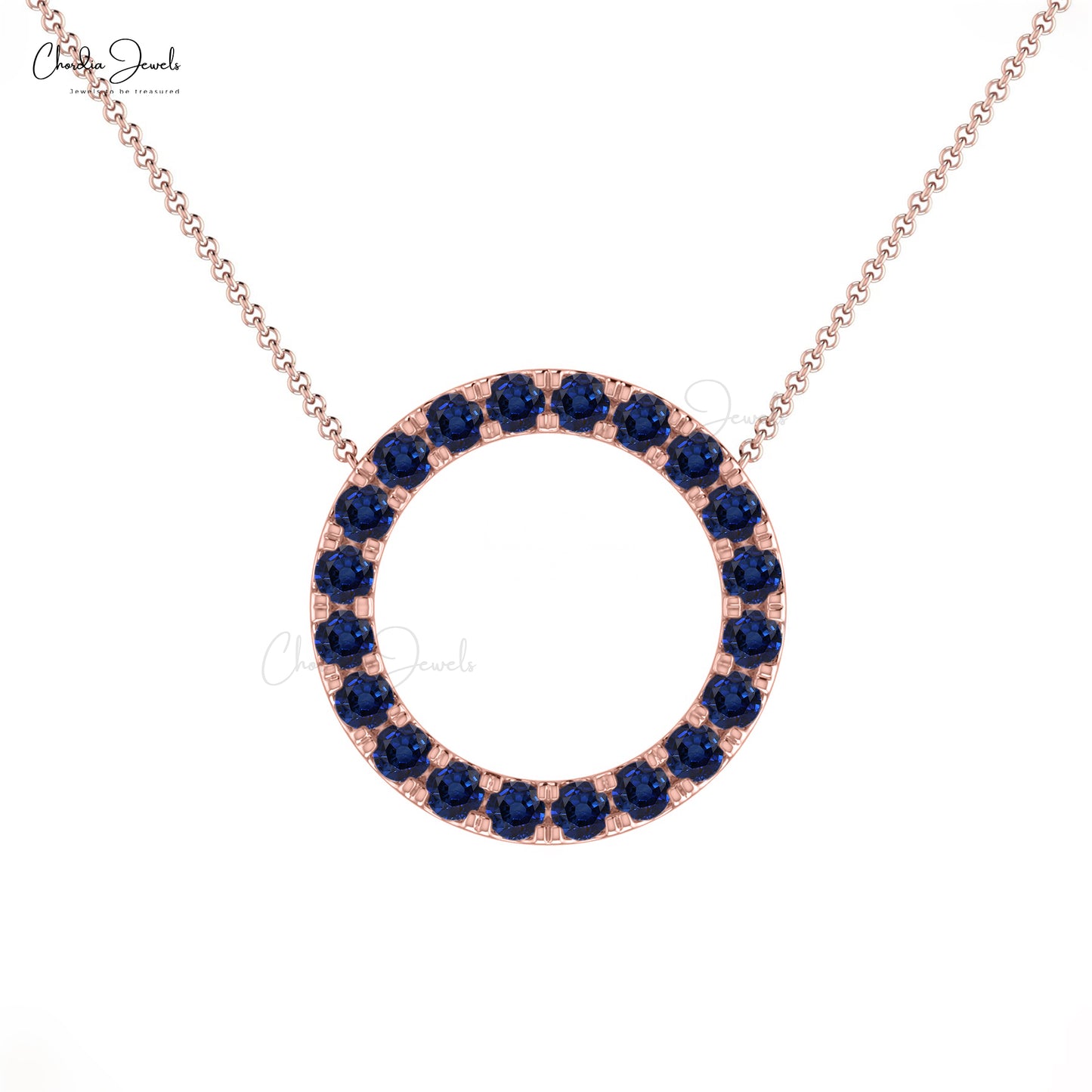 Pave Set Necklaces