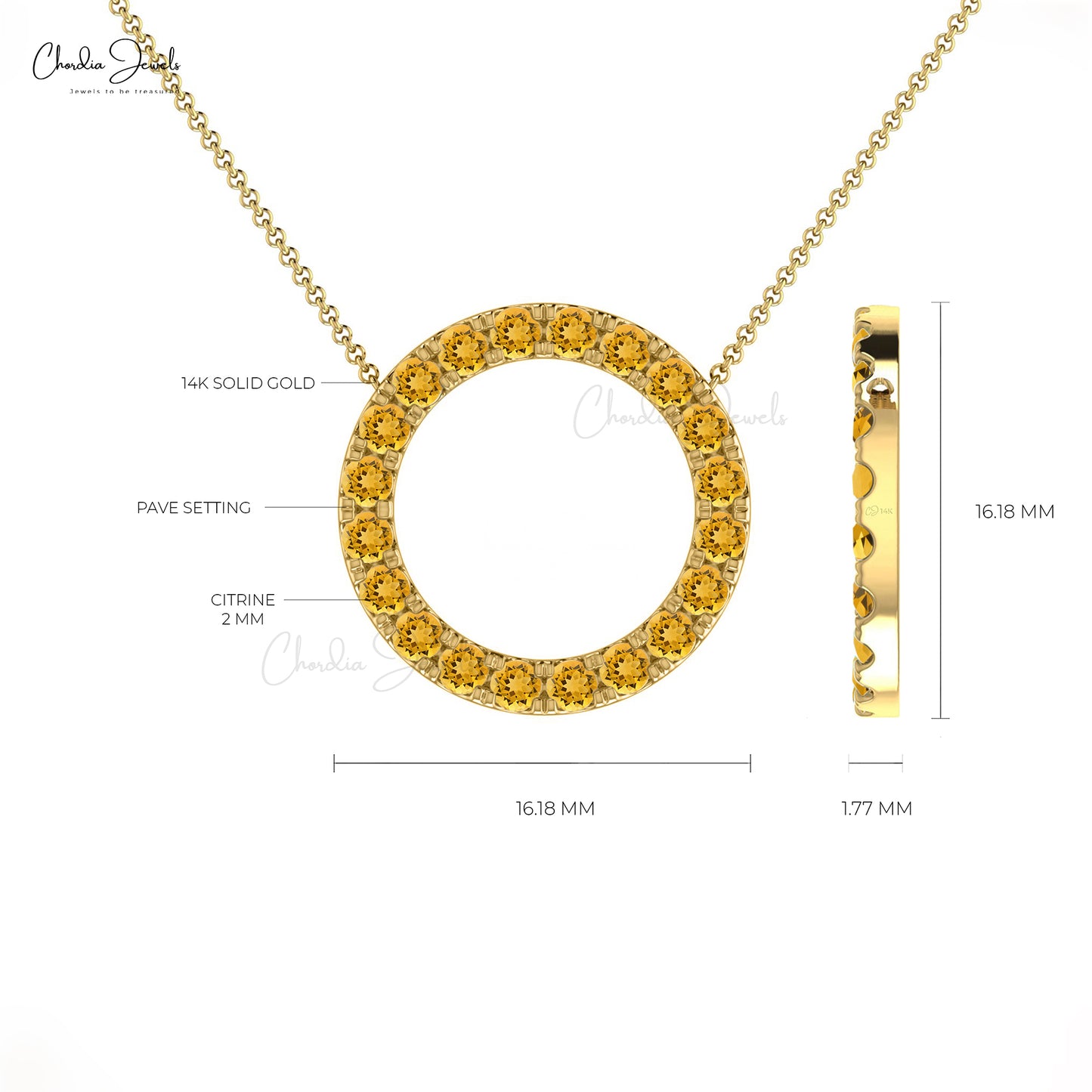 Buy Citrine Necklace