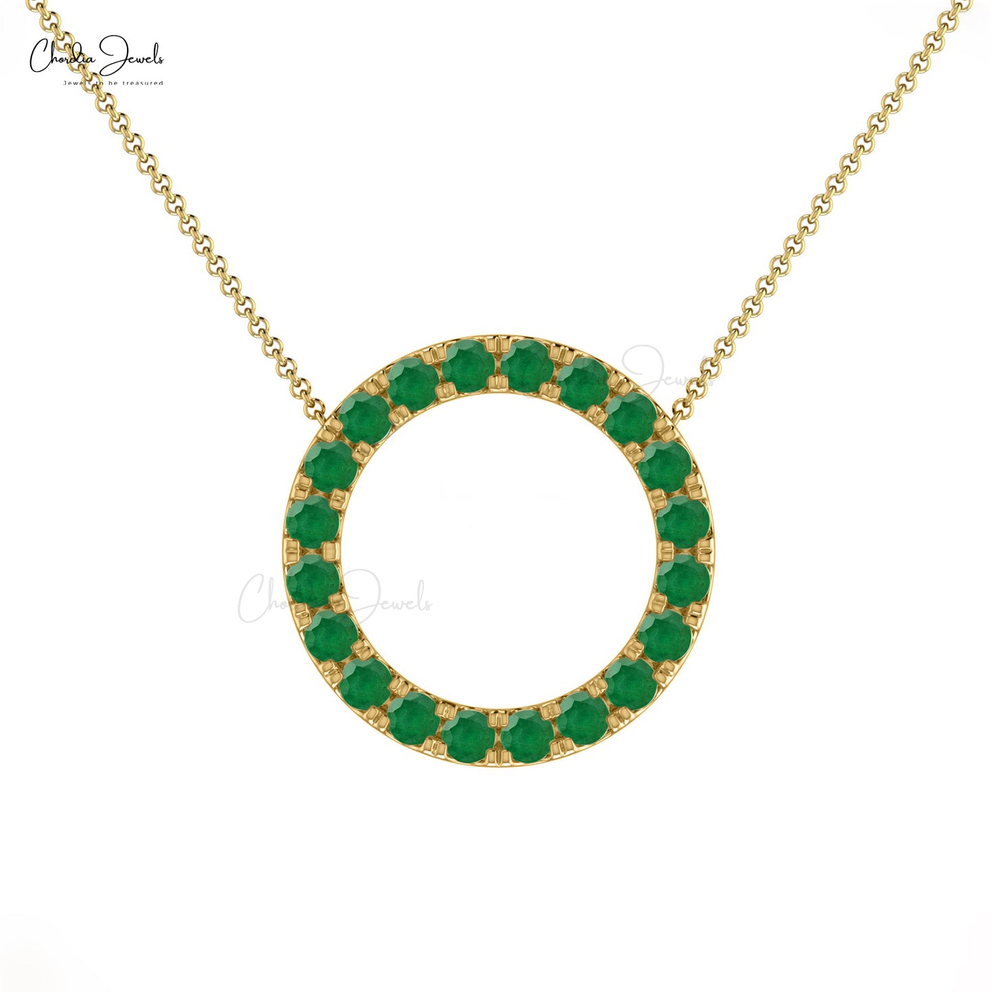 Emerald Necklace Fine Jewelry