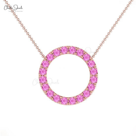 Buy Pink Sapphire Necklace