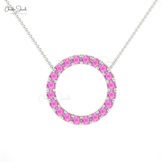 Buy Pink Sapphire Necklace