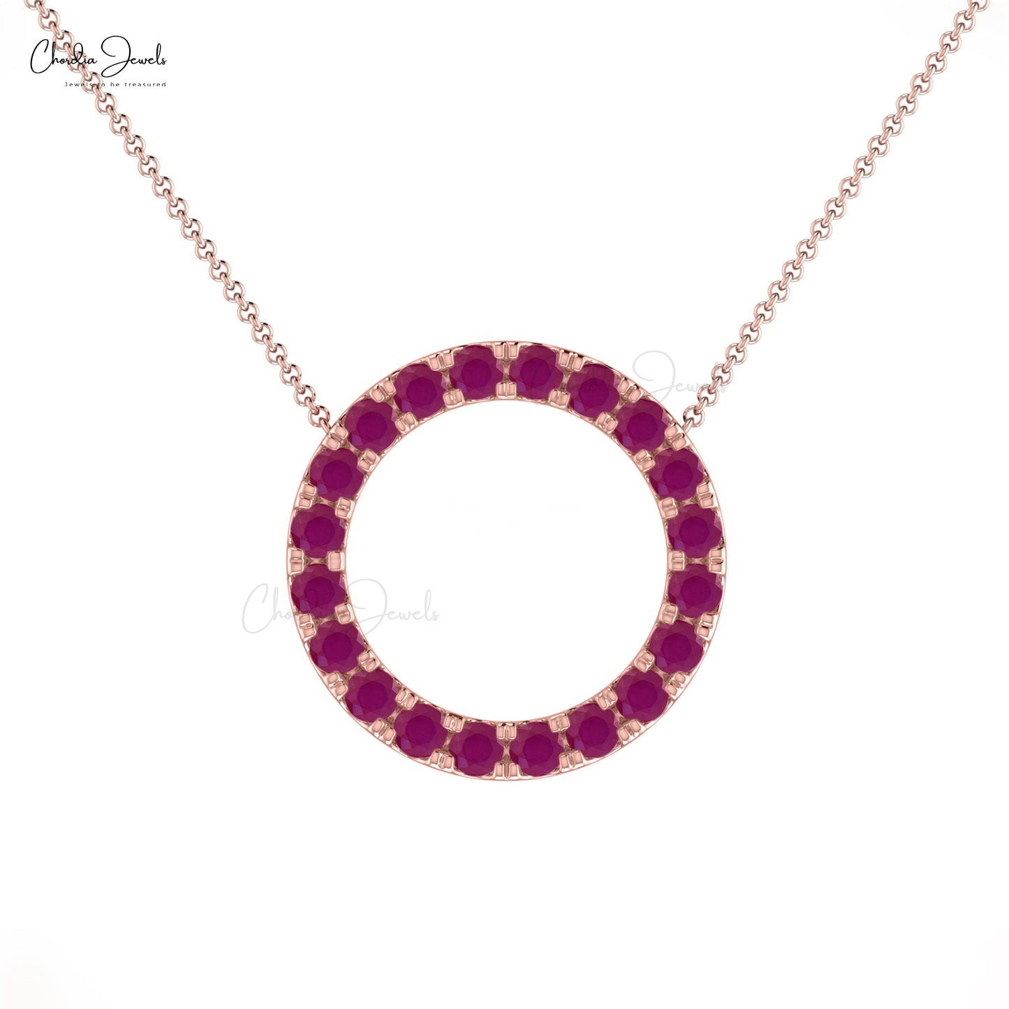 Open Circle Necklace