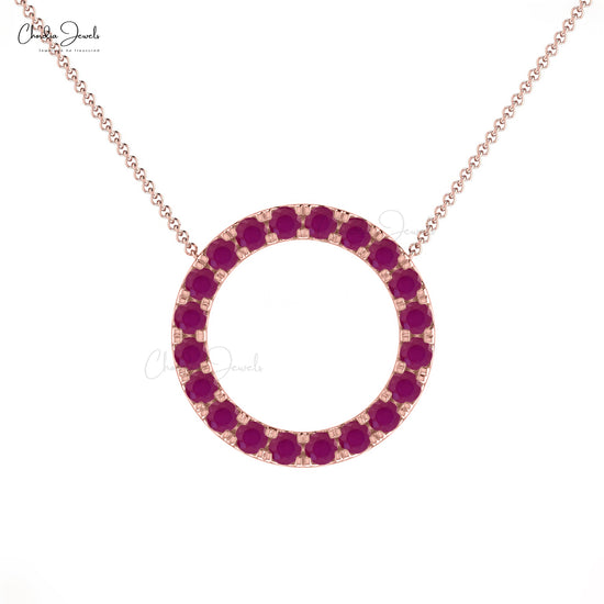 Open Circle Necklace