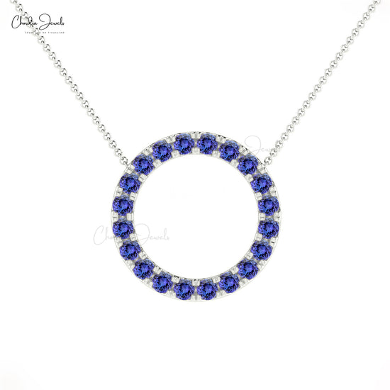 Blue Tanzanite Necklace