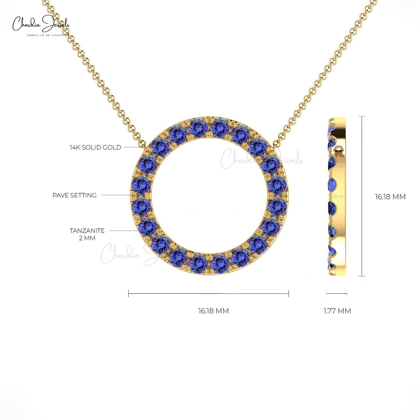 Open Circle Necklace
