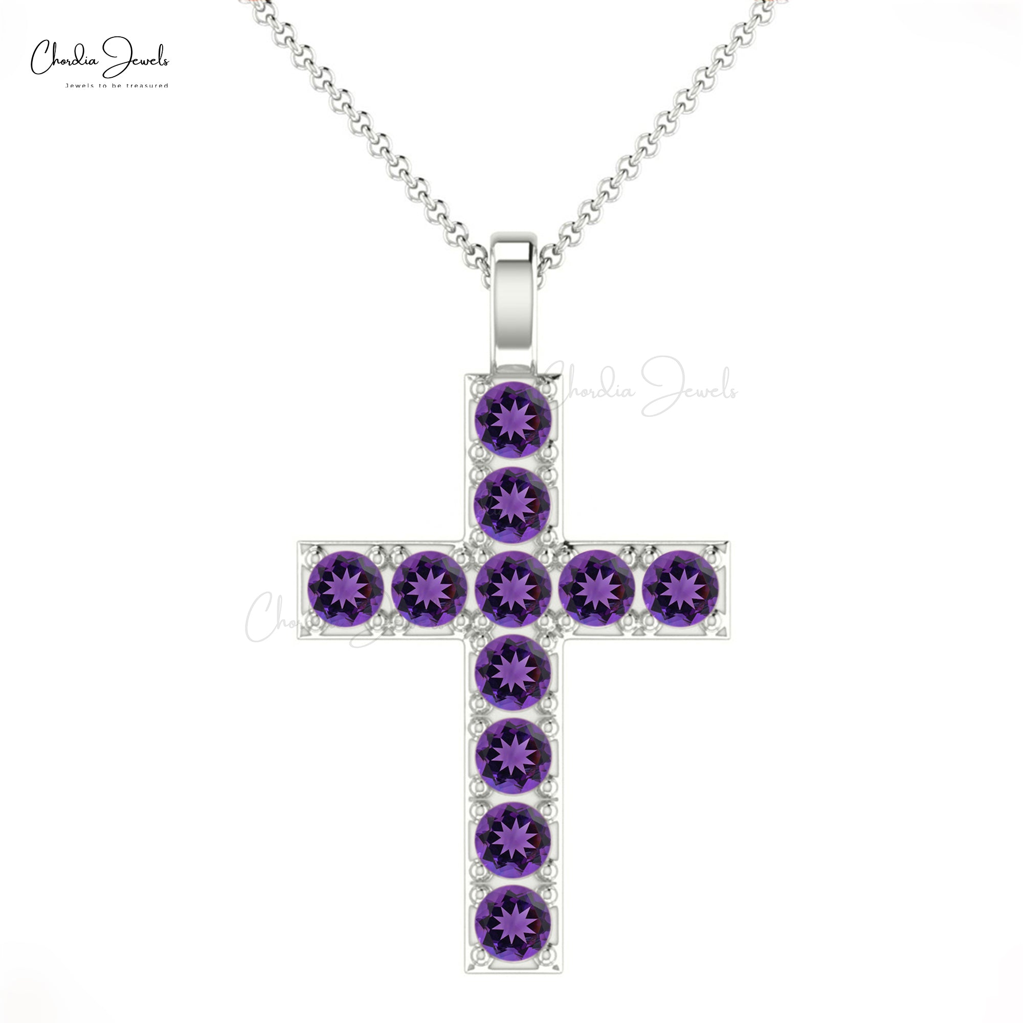 GZ ZONGFA Real 925 Sterling Silver Cross Pendant For Women Natural Opal  Tourmaline Mixed Color Gems 3.7ct Necklace Fine jewelry
