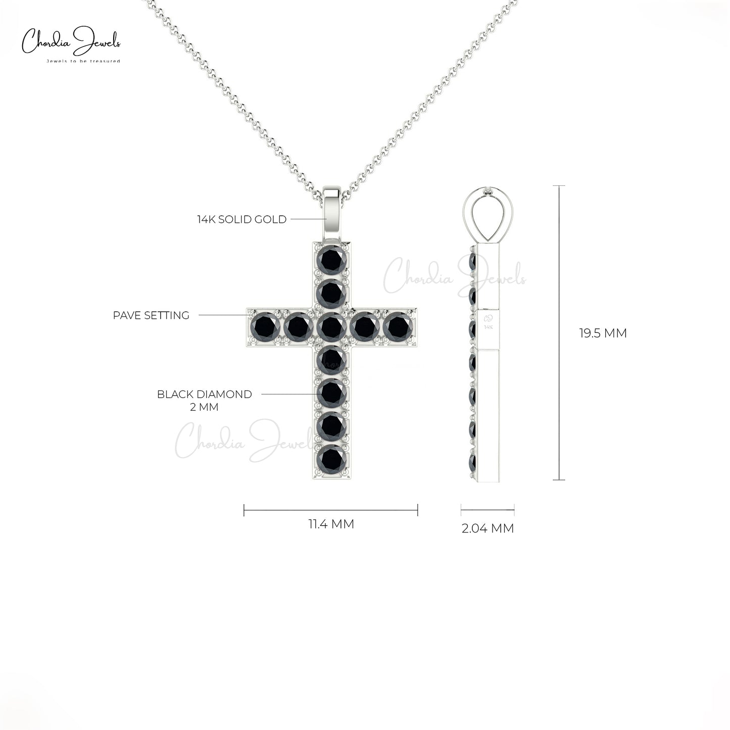 Buy Black Diamond Pendant