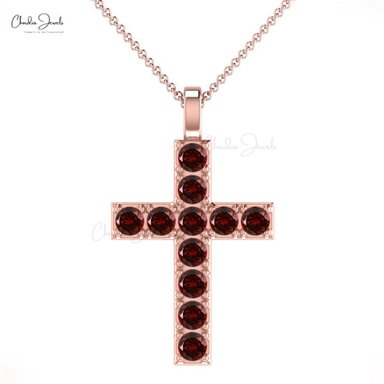 Pave Set Gold Necklace