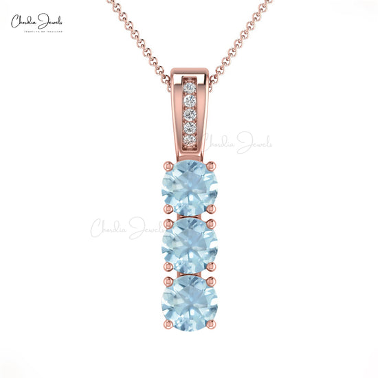 Buy Aquamarine Gemstone Pendant