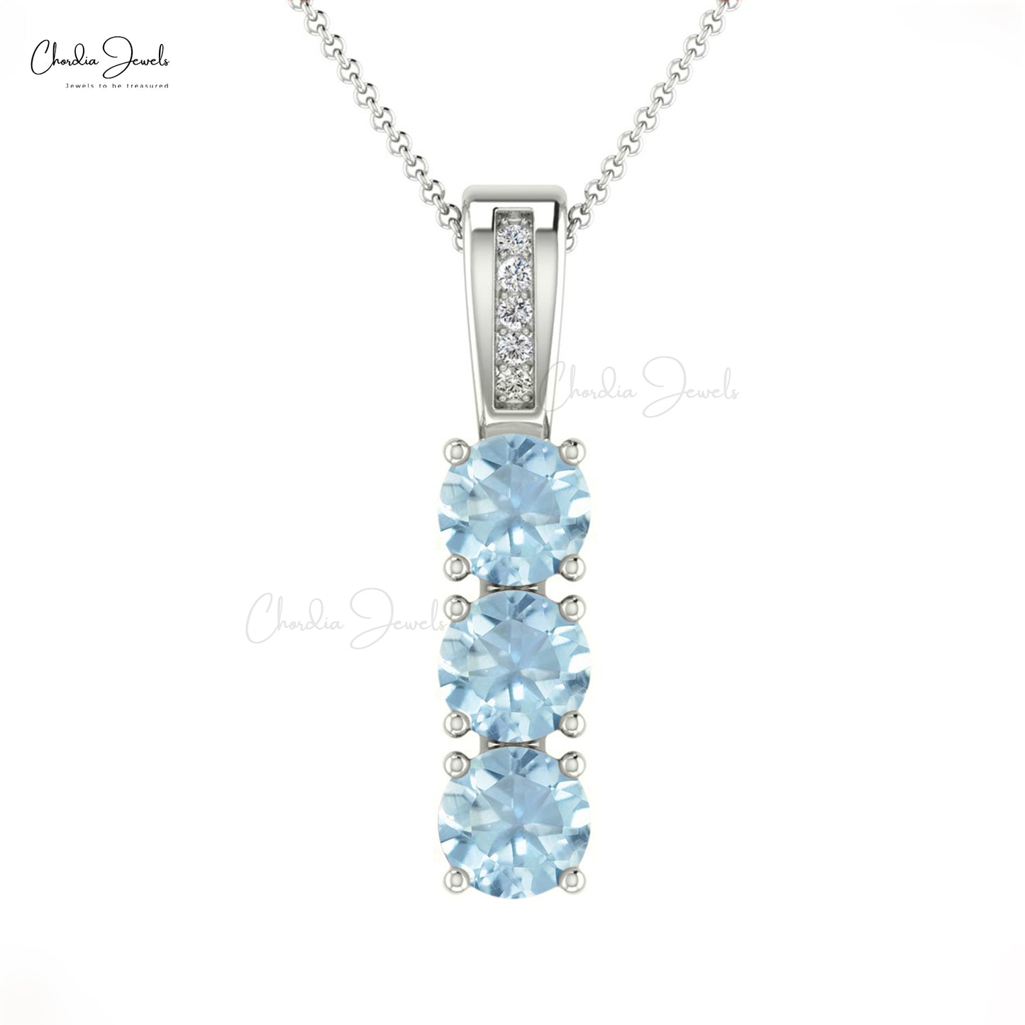 Buy Aquamarine Gemstone Pendant