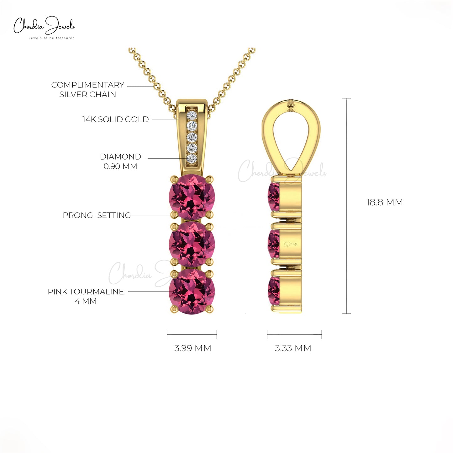 Diamond Pendant For Her