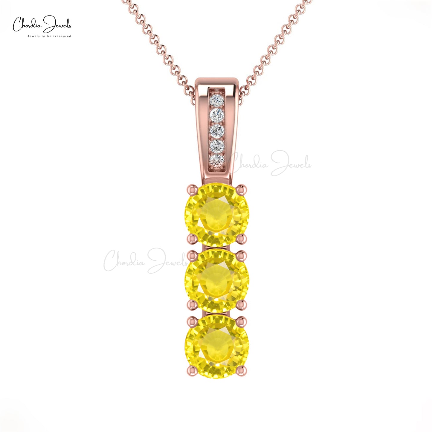 Shop Yellow Sapphire Pendant