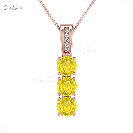 Shop Yellow Sapphire Pendant