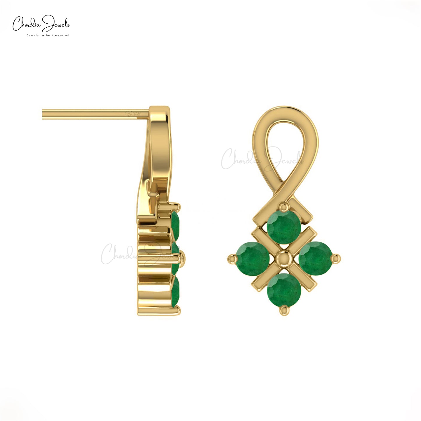Gold Handmade Earrings