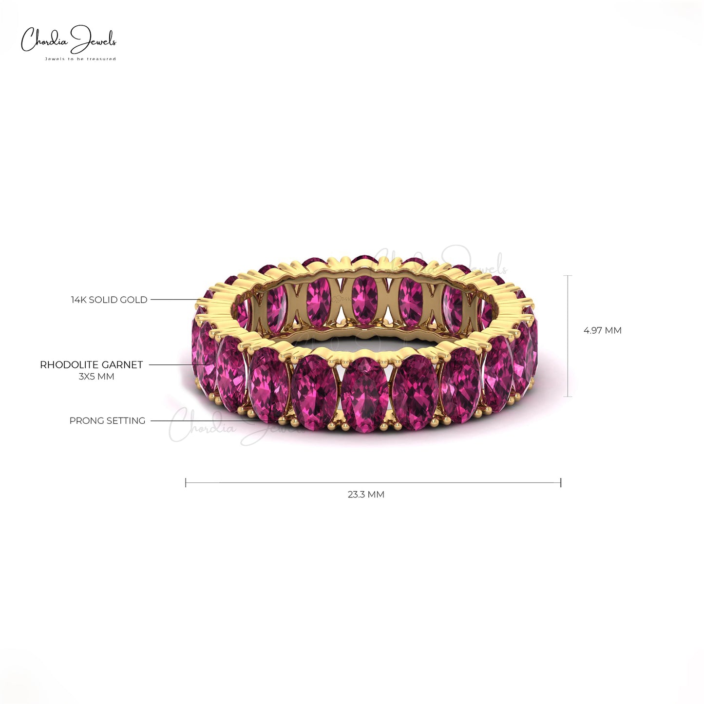 Solid Gold Wedding Band Ring
