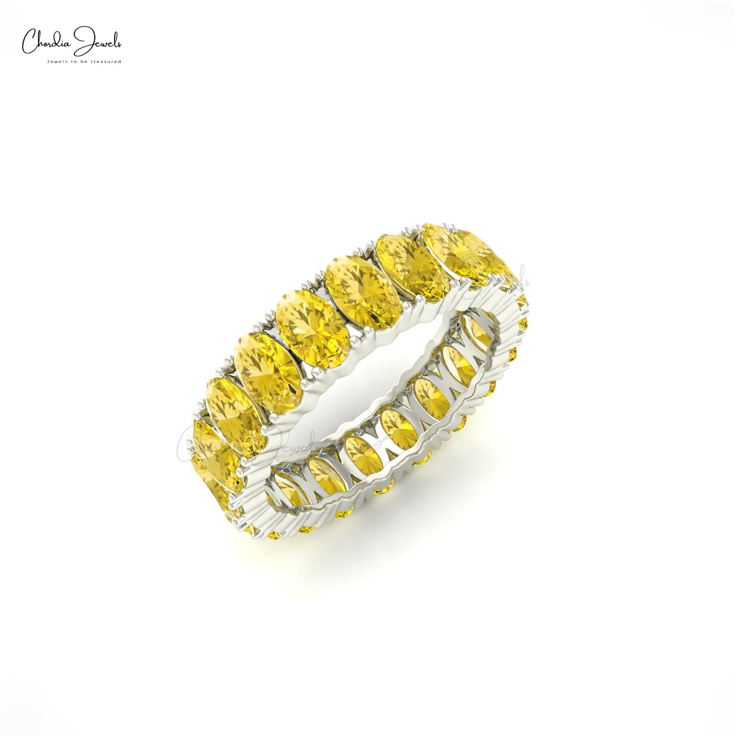 Natural Sapphire Band Ring