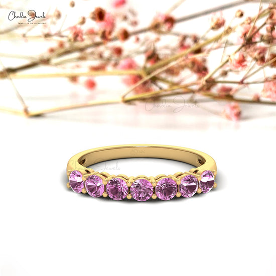 Shop Now Elegant Pink Sapphire Ring for Women