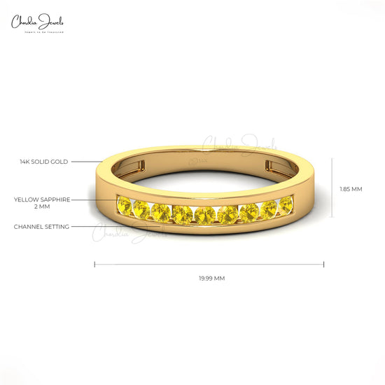 Yellow Sapphire Ring