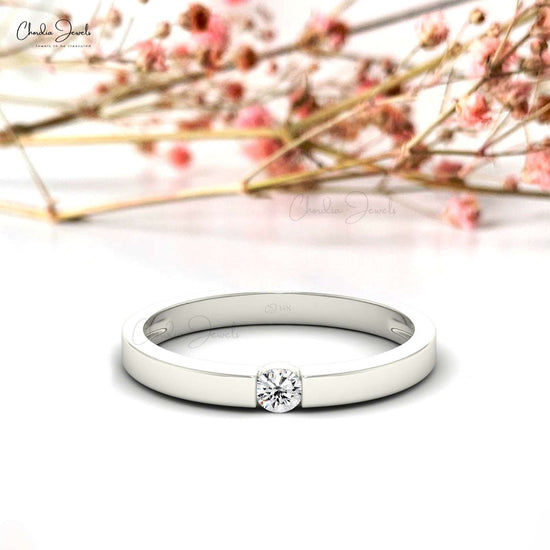 9ct White Gold Russian Wedding Ring - 3mm - R17532 | F.Hinds Jewellers