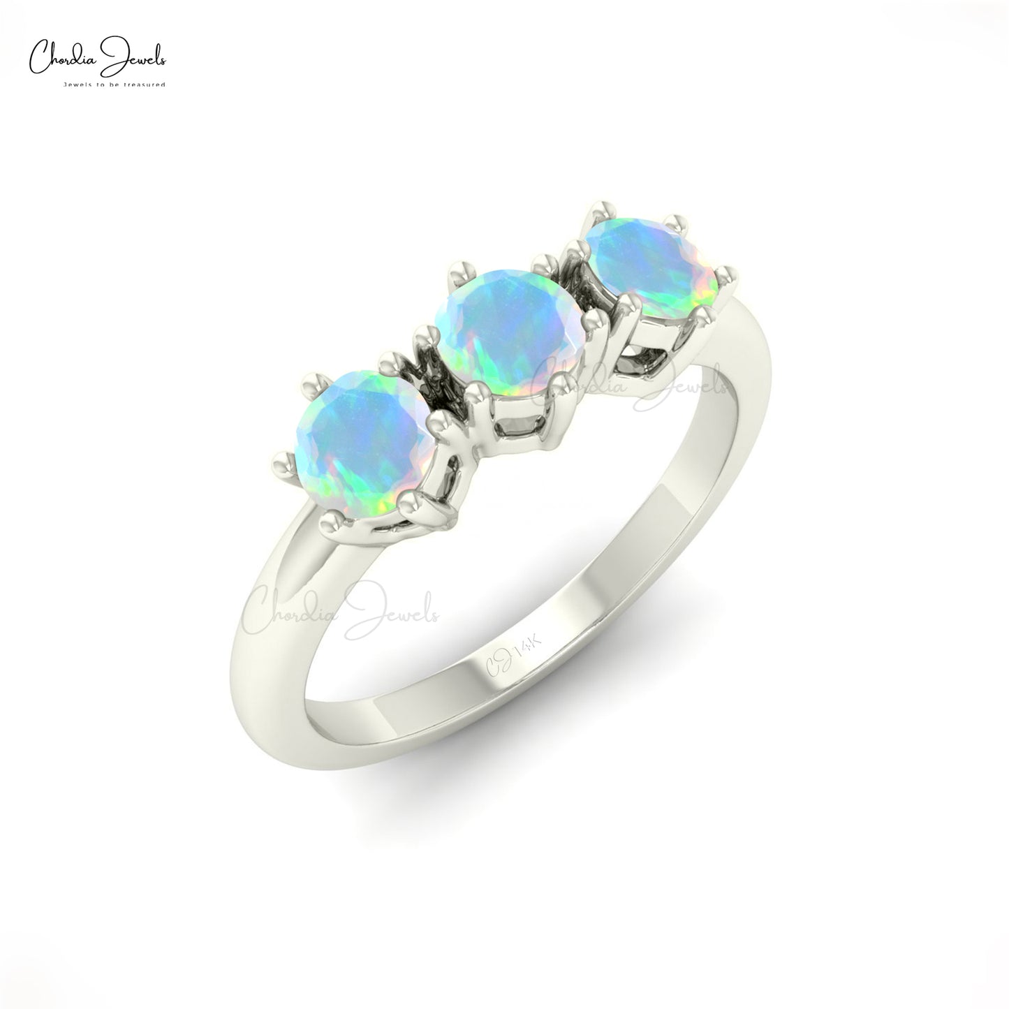 Buy Opal Dainty Ring