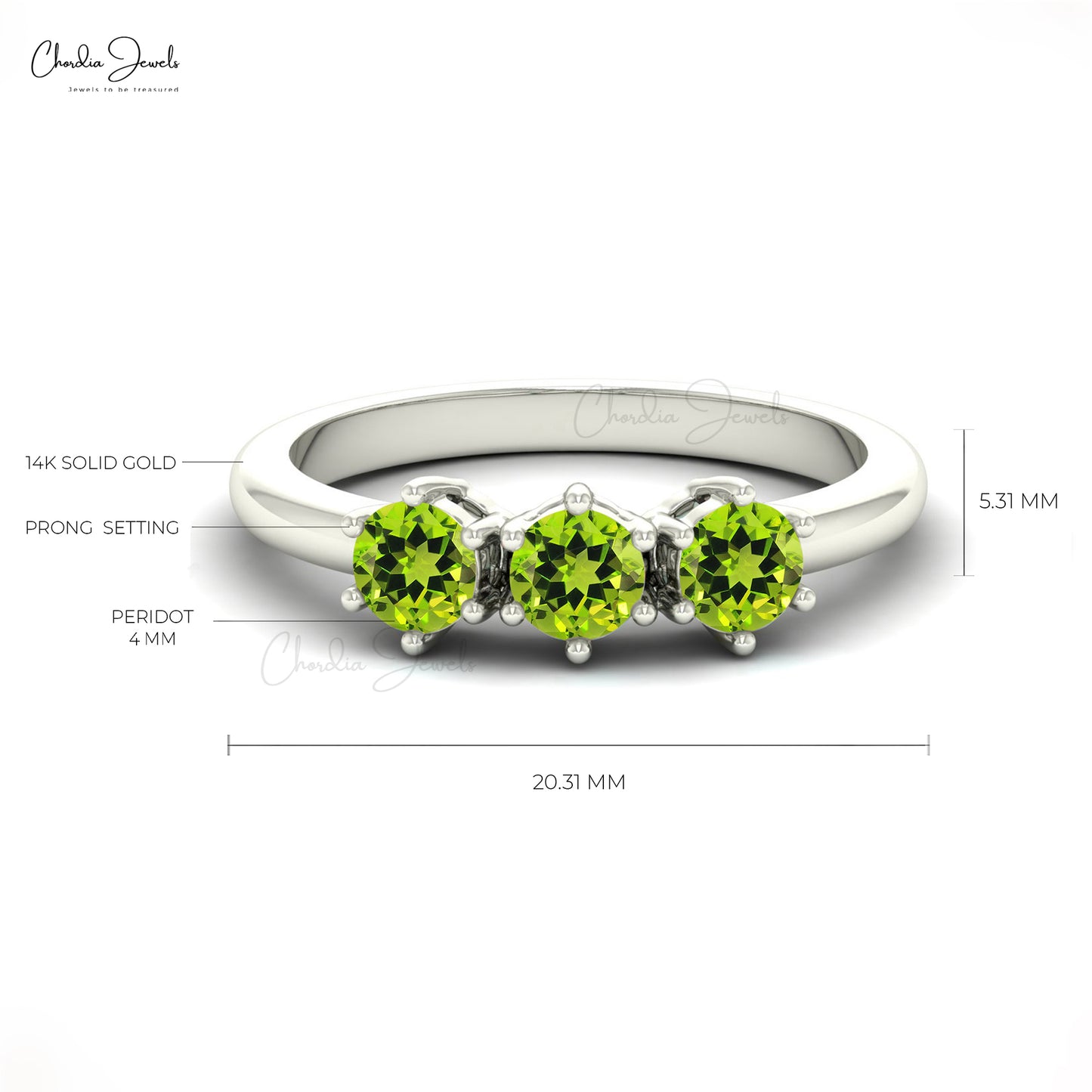 Buy Peridot Gemstone Ring