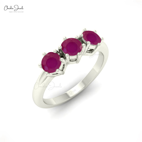 Buy Ruby Trinity Ring